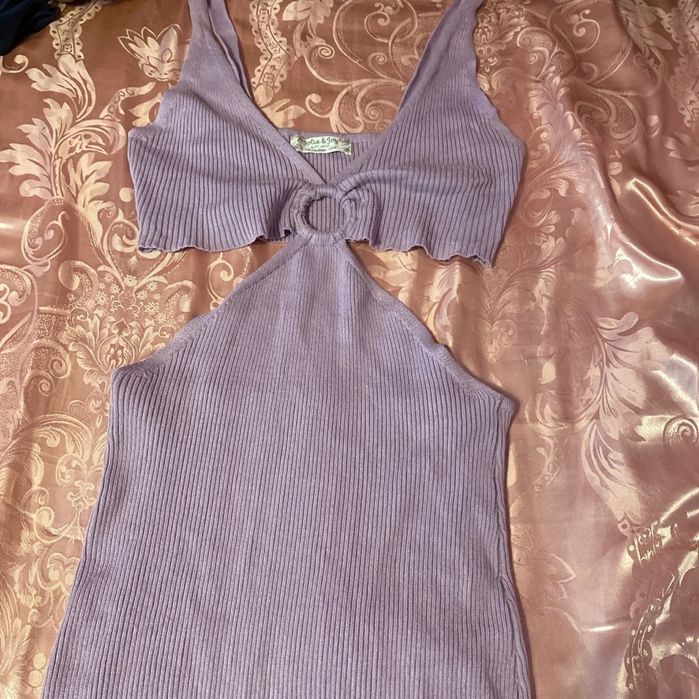 Purple lilac dress